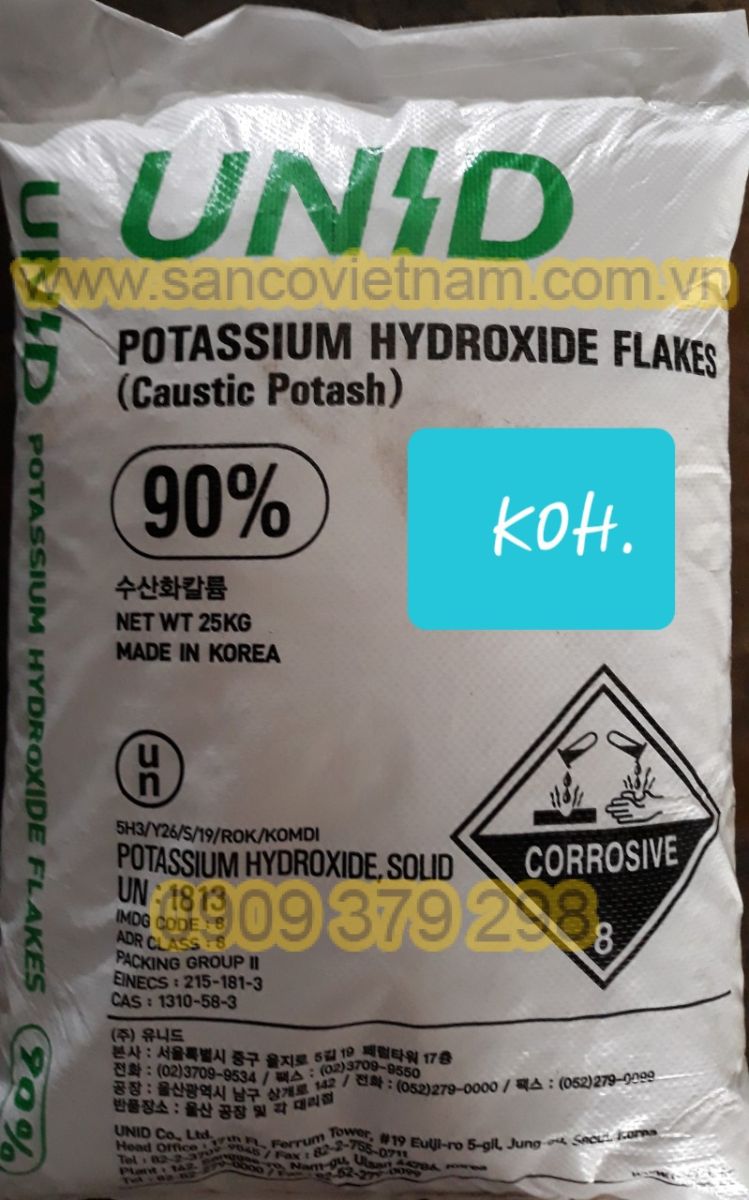 KOH ( 90%) – Potassium Hydroxide