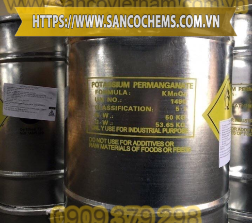 THUỐC TÍM KMNO4 – KALI PEMANGANAT – POTASSIUM PERMANGANATE