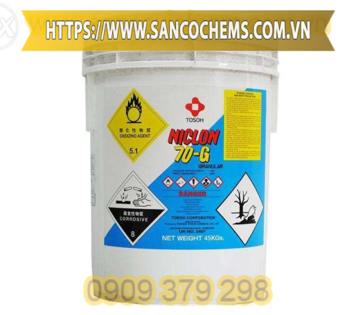 CHLORINE – CALCIUM HYPOCHLORIDE CA(OCL)2 – NICLON