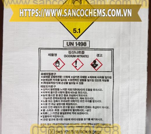 BÁN BUÔN BÁN LẺ NANO3 NATRI NITRATE