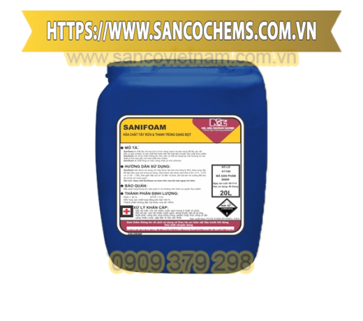 HÓA CHẤT TẨY RỬA / KHỬ TRÙNG DẠNG BỌT – SANIFOAM