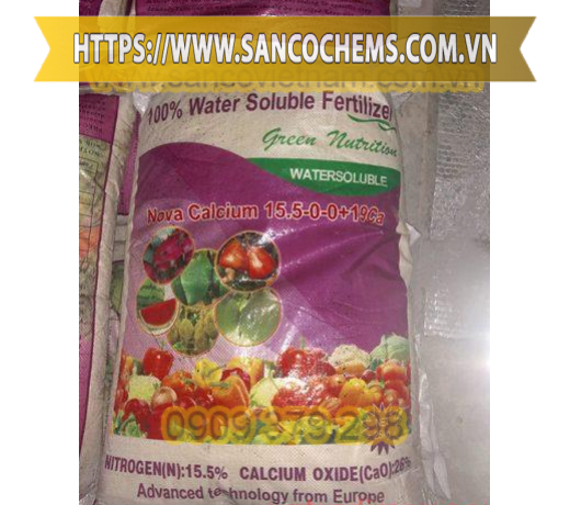 PHÂN BÓN CALCIUM NITRATE BO – CANXI BO NHẬP KHẨU CHÍNH HÃNG