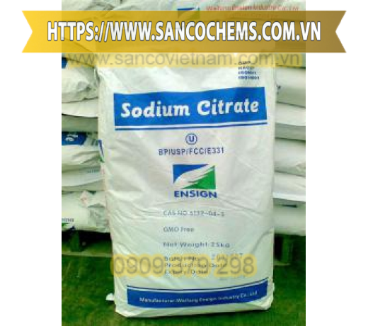 SODIUM CITRATE – E331 NA3C6H5O7
