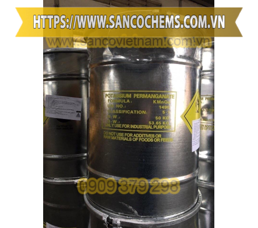 THUỐC TÍM KMNO4 – KALI PEMANGANAT – POTASSIUM PERMANGANATE