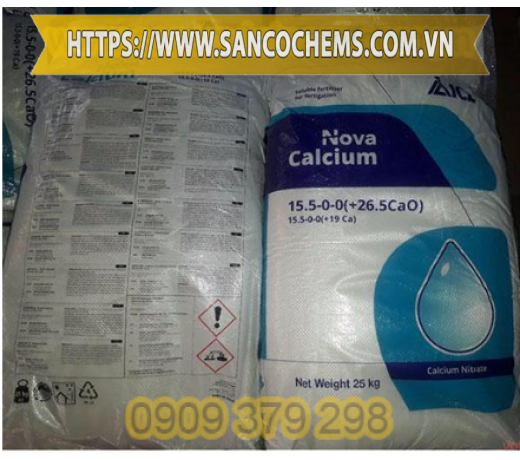 PHÂN BÓN CANXI NITRATE (CA(NO3)2) CAO CẤP