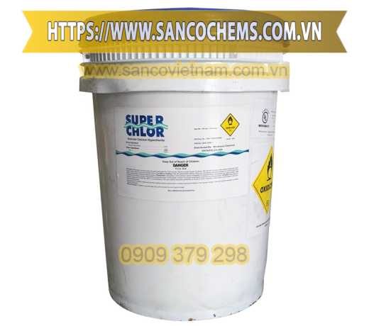 CHLORINE – CALCIUM HYPOCHLORIDE CA(OCL)2 – THT