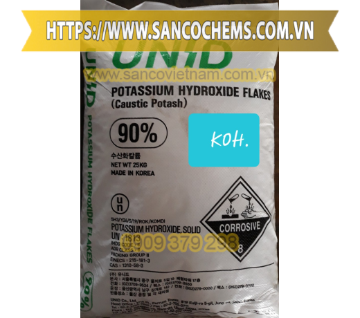 KOH ( 90%) – Potassium Hydroxide