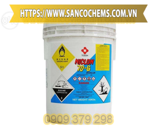 CHLORINE – CALCIUM HYPOCHLORIDE CA(OCL)2 – NICLON
