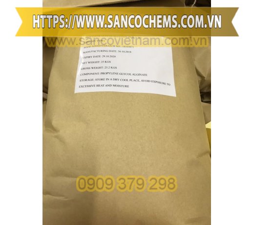 Propylene glycol alginate (PGA)