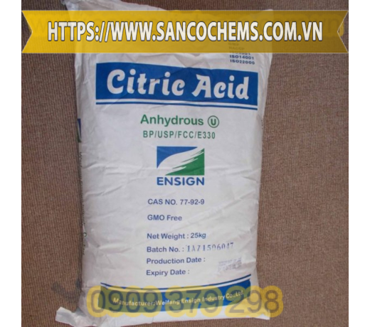 ACID CITRIC ANHYDROUS E330