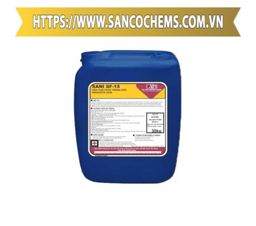 HÓA CHẤT KHỬ TRÙNG GỐC PERACETIC ACID – SANI SF-15