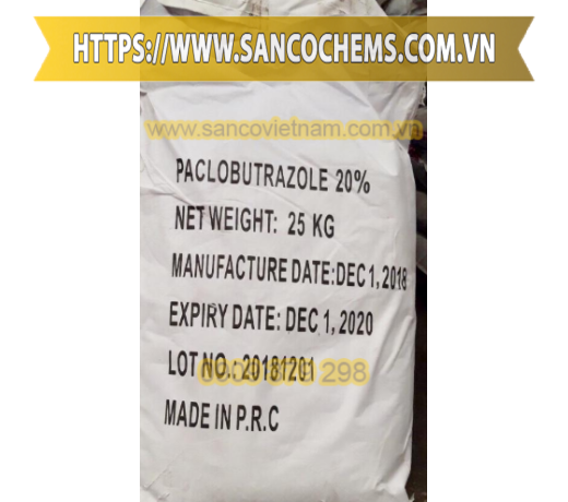 HÓA CHẤT PACLOBUTRAZOL C15H20CLN3O 20%, 95%, 15%