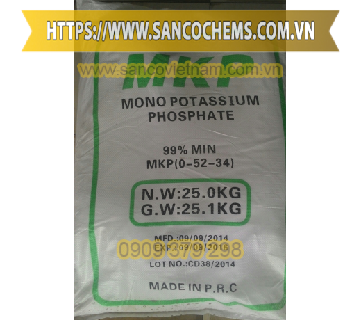 HÓA CHẤT MONO POTASSIUM PHOSPHATE MKP