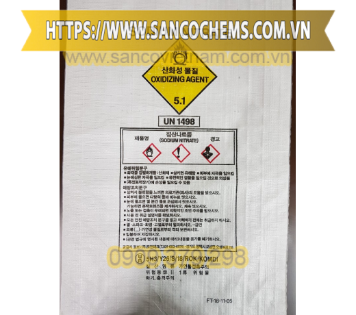 BÁN BUÔN BÁN LẺ NANO3 NATRI NITRATE