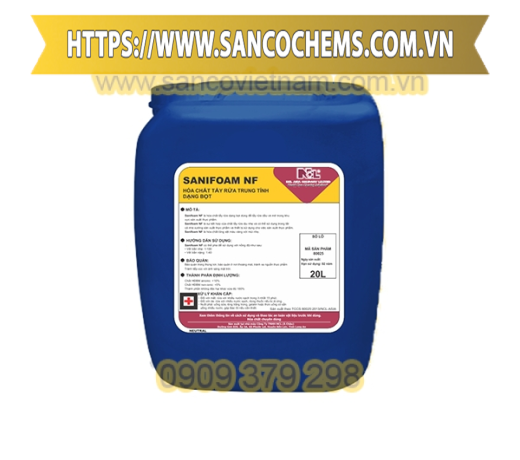HÓA CHẤT DIỆT KHUẨN TRUNG TÍNH DẠNG BỌT – HOSANIFOAM NF