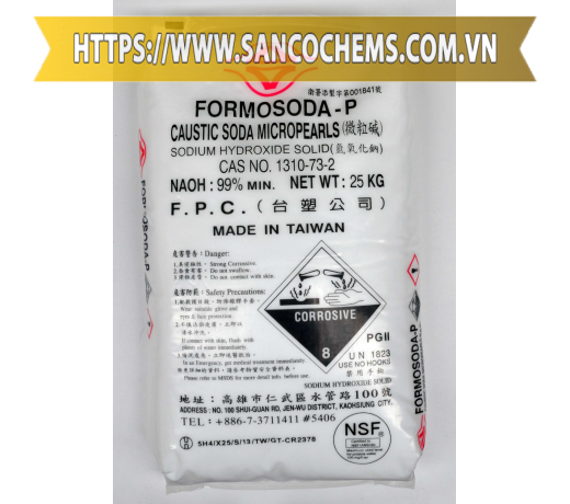 CAUSTIC SODA NAOH – SODIUM HYDROXIT – XÚT ĐL