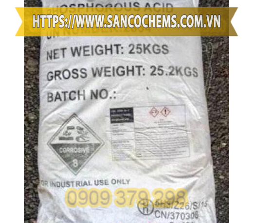 PHOSPHOROUS ACID (H3PO3) 98% – AXIT PHOTPHORO – SIÊU LÂN