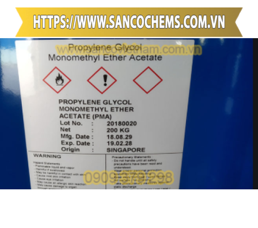 Propyleneglycol monomethyl ether acetate (PMA)