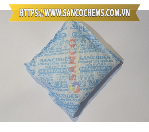 Gói hút ẩm Clay 100g vải không dệt