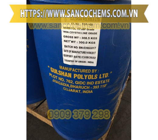 SORBITOL C6H14O6 INDIA